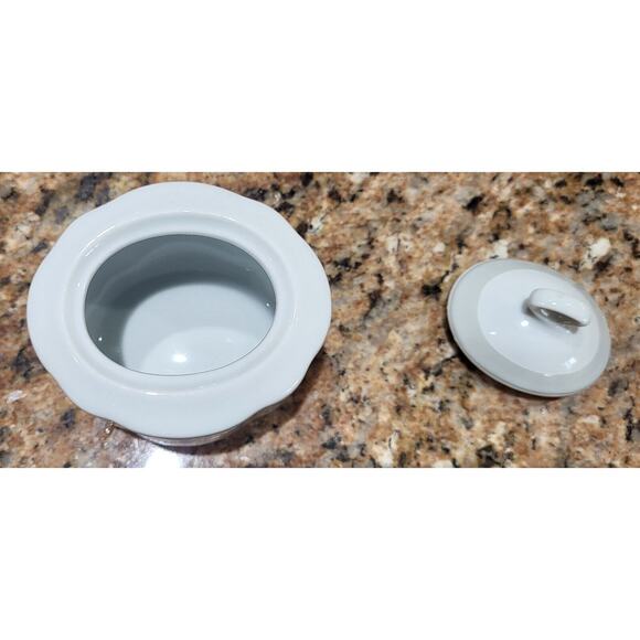 Sissi Winterling China Creamer and Sugar Bowl Set Pink Floral Germany - Picture 8 of 16